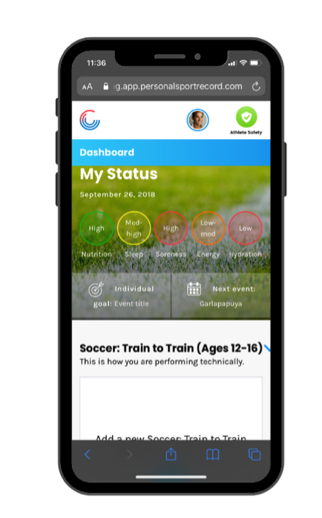 Personal-Sport-Record