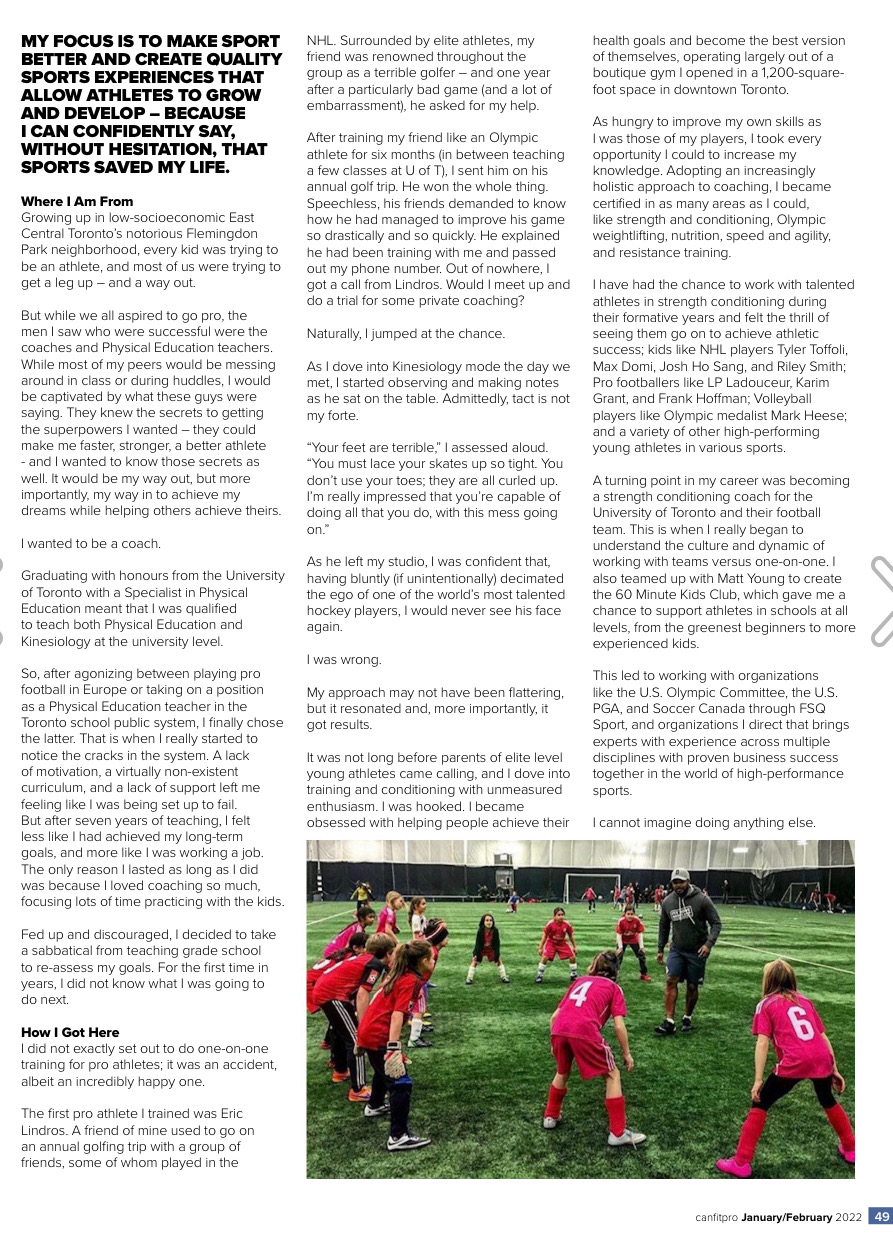 canfitpro article by Daryl Devonish