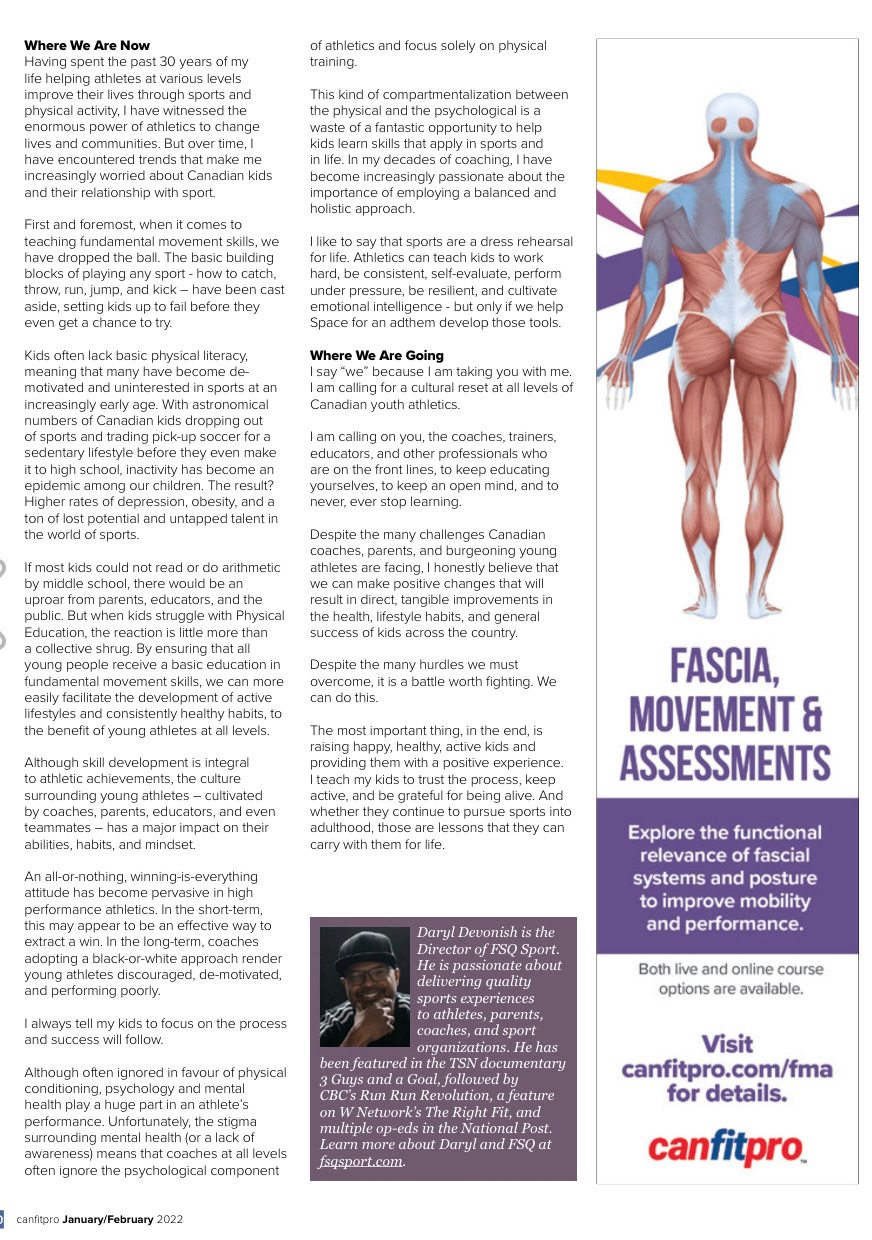 canfitpro article by Daryl Devonish
